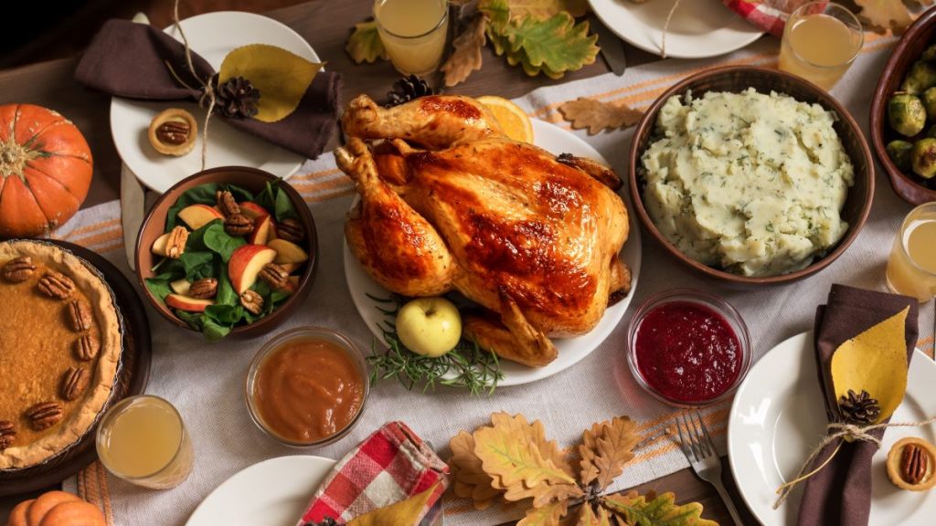 Au revoir Conseils de Thanksgiving en plastique