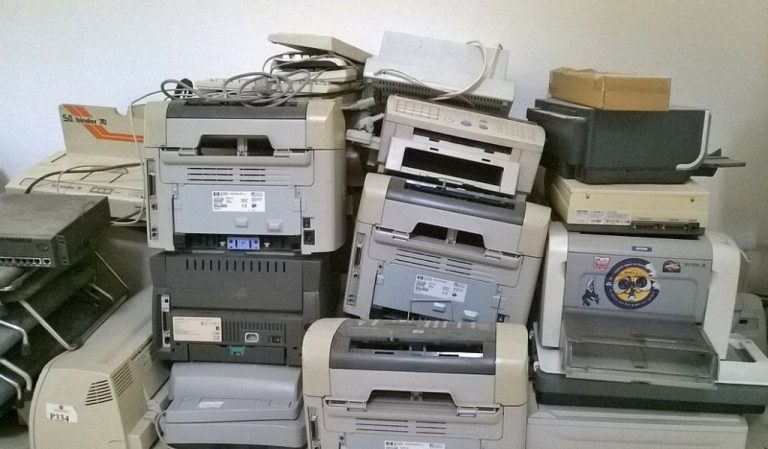 recyclage d'imprimante