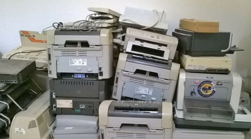 recyclage d'imprimante