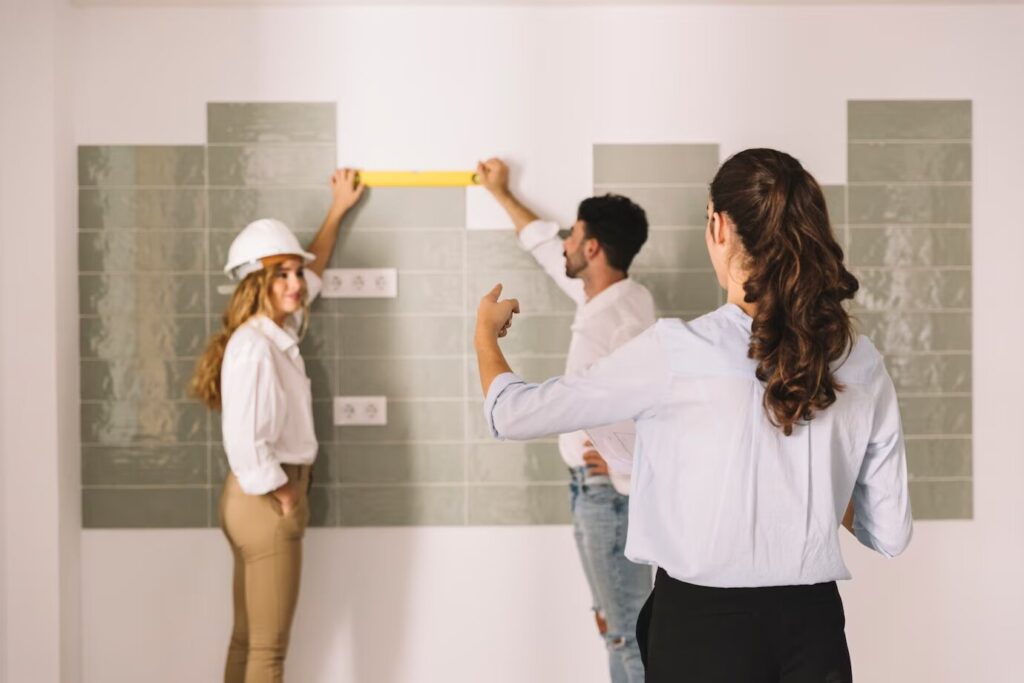 travaux de décoration