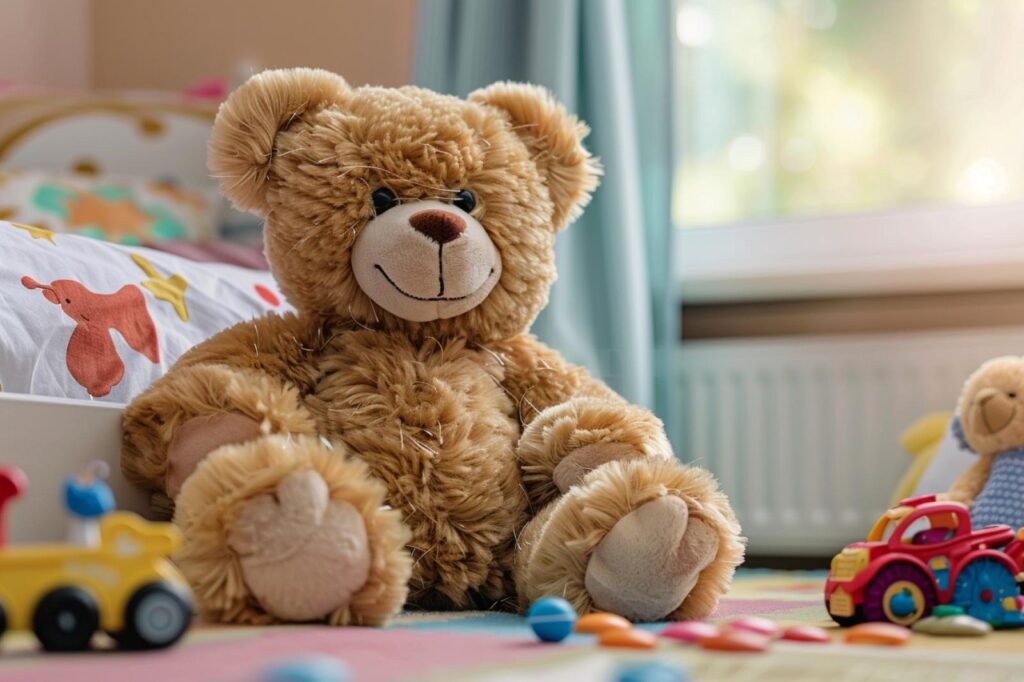 Avec quoi sont remplies les peluches ?