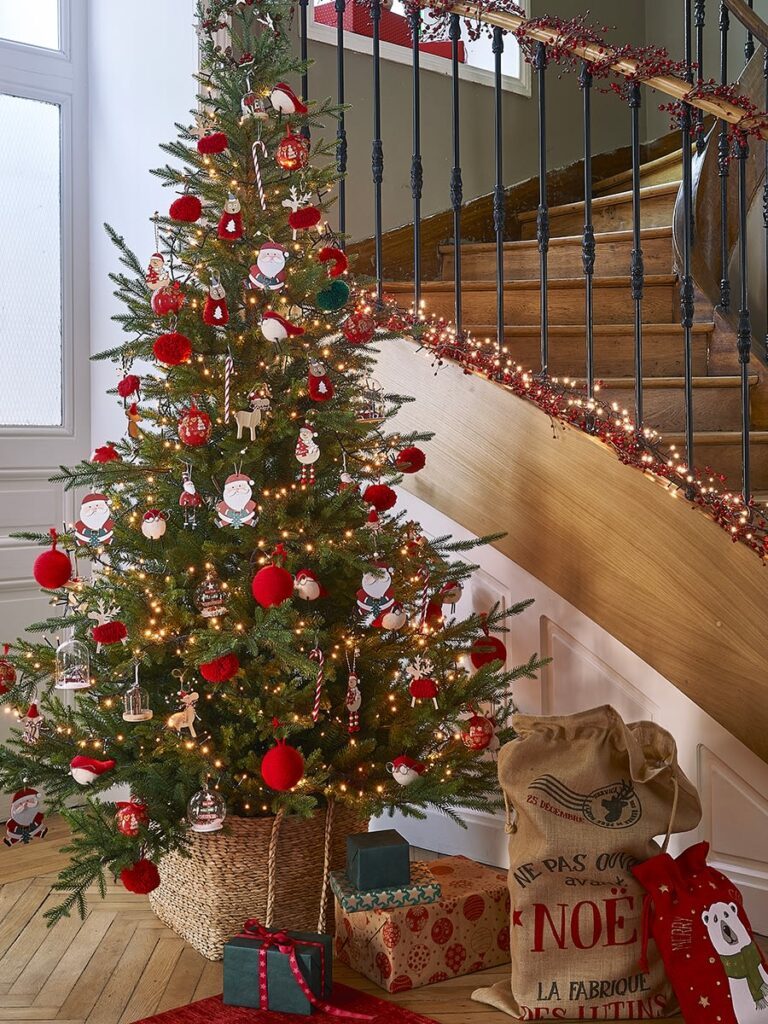 Comment sublimer votre sapin de Noël avec une décoration rouge et or ?