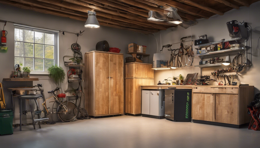Comment éclairer son garage sans connexion électrique grâce à une batterie ?