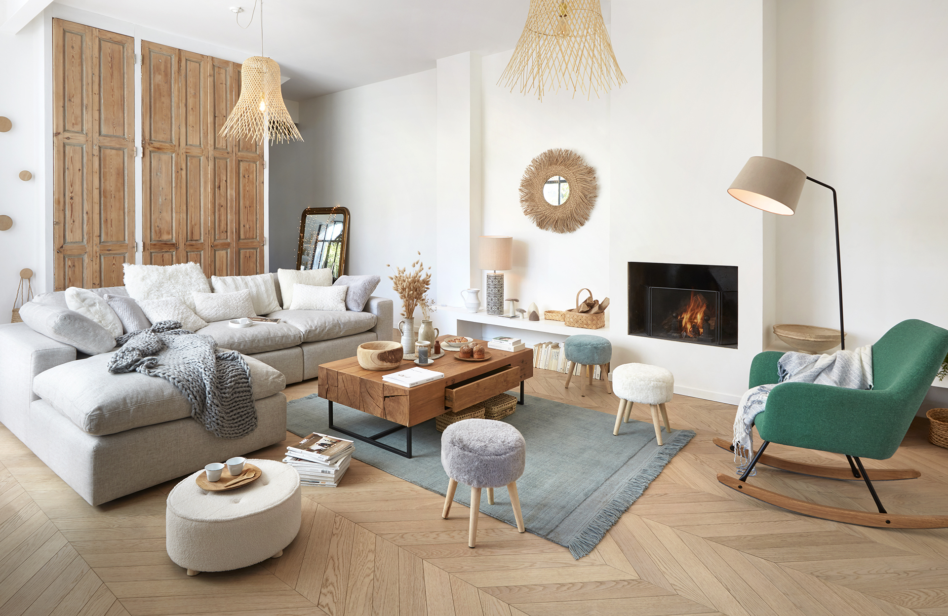 idées d'éclairage pour illuminer votre salon avec originalité