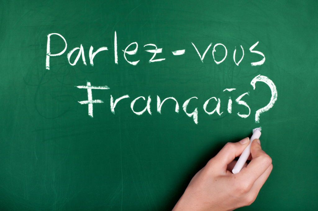 cours de français