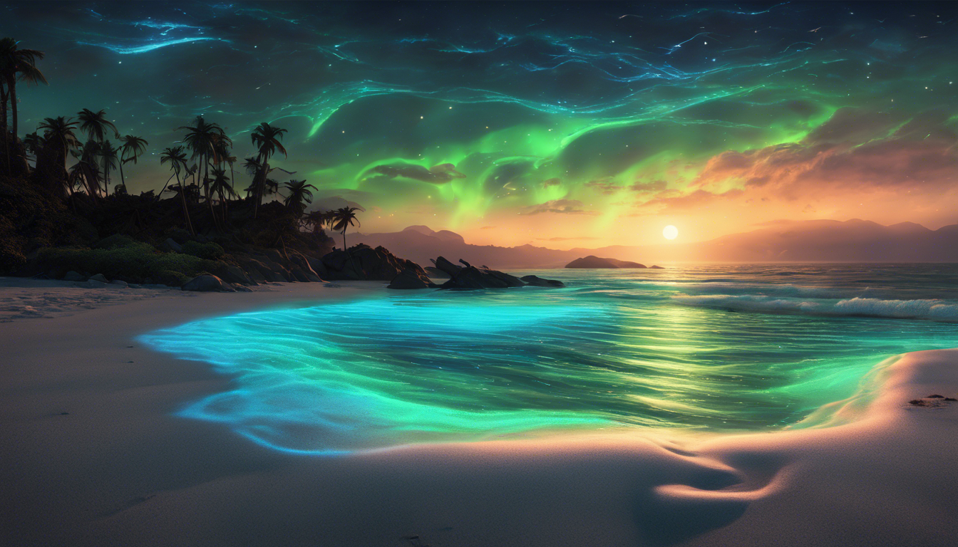 découvrez la magie des plages fluorescentes, un phénomène naturel fascinant où le sable et l'eau s'illuminent sous la nuit étoilée. explorez ces merveilles cachées pour une expérience inoubliable au contact de la nature.