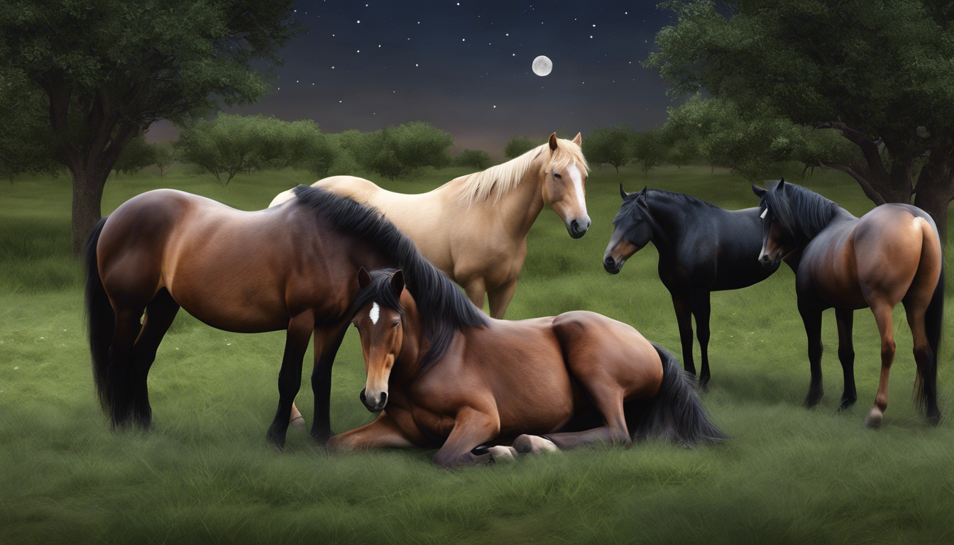 découvrez le fascinant comportement nocturne des chevaux dans cet article. apprenez comment ces animaux majestueux dorment, leurs habitudes de repos, ainsi que les conditions qui influencent leur sommeil. un aperçu incontournable pour les passionnés d'équitation et d'éthologie.