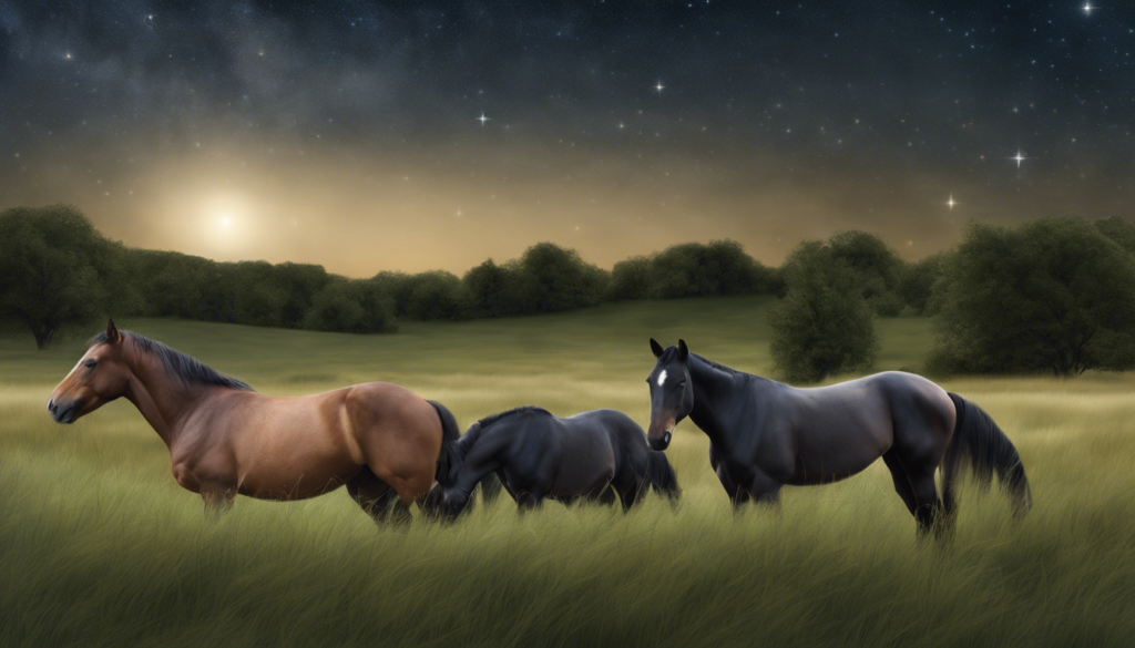 découvrez comment dorment les chevaux et plongez dans leur comportement nocturne fascinant. apprenez les particularités de leur sommeil, les postures qu'ils adoptent, et l'importance du repos pour leur santé. un aperçu essentiel pour tous les passionnés d'équitation et d'élevage.