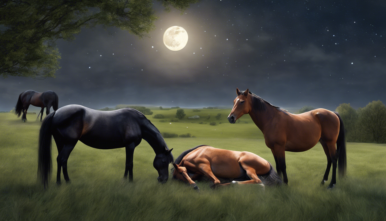 découvrez les habitudes de sommeil fascinantes des chevaux et plongez dans leur comportement nocturne. apprenez comment ces majestueux animaux s'adaptent à la nuit et les différents aspects de leur sommeil, pour mieux comprendre leur bien-être et leur vie en général.