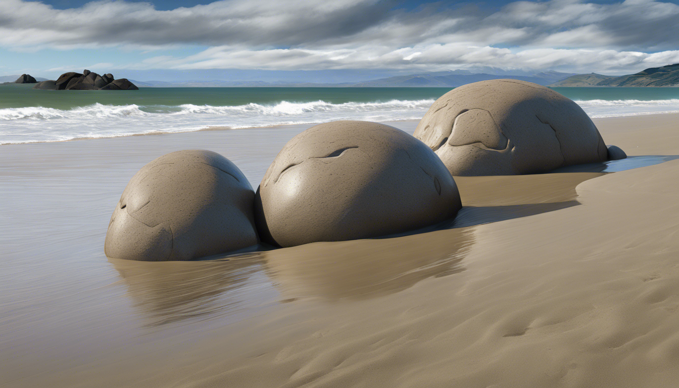 découvrez la fascinante formation géologique des boules de moeraki, un phénomène naturel unique en nouvelle-zélande. apprenez comment ces sphères, formées il y a des millions d'années, révèlent l'histoire de notre planète et attirent les passionnés de géologie et les aventuriers.