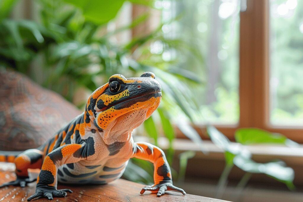 Salamandre dans la maison : danger, conseils et actions